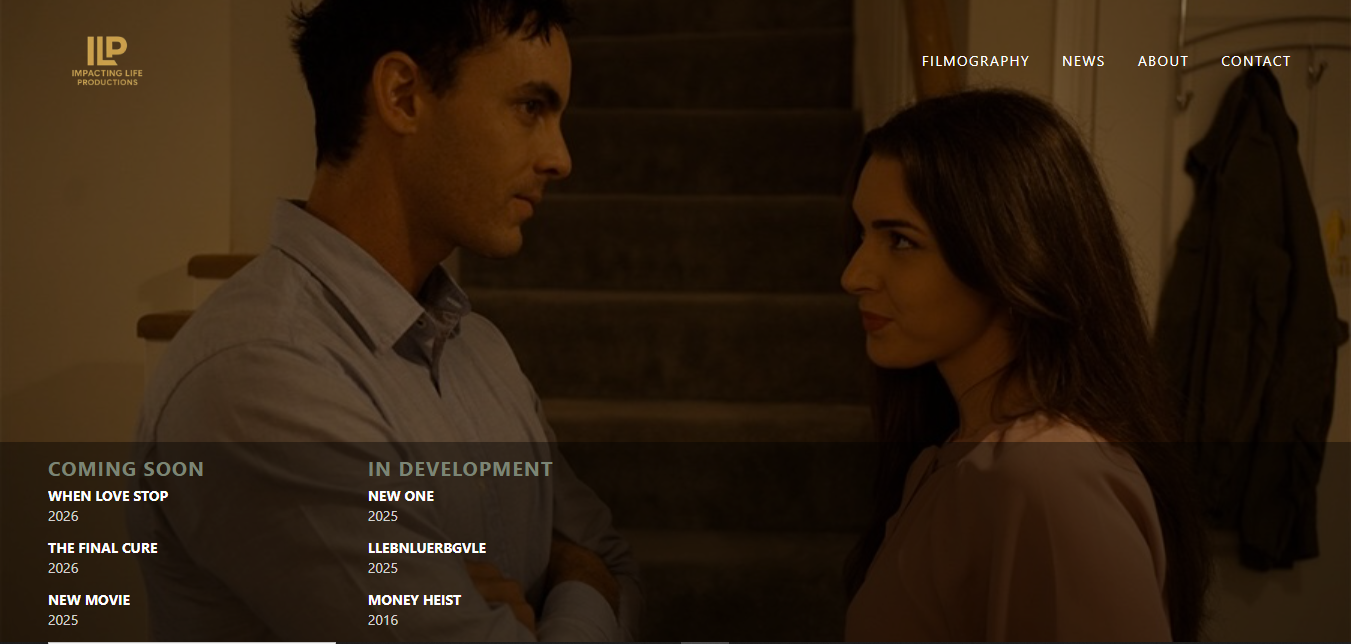 Film Production Website - Impacting Life Productions